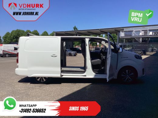 Toyota ProAce L3 75 kWh 345km WLTP 2x Schuifdeur/ LED/ Head-Up/ Snellader/ Keyless/ Stoelverw./ Carplay/ Navi/ ... ActivLease financial lease