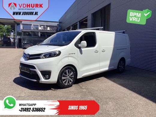 Toyota ProAce L3 75 kWh 345km WLTP 2x Schuifdeur/ LED/ Head-Up/ Snellader/ Keyless/ Stoelverw./ Carplay/ Navi/ ... ActivLease financial lease