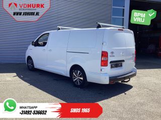 Toyota ProAce L3 75 kWh 345km WLTP 2x Schuifdeur/ LED/ Head-Up/ Snellader/ Keyless/ Stoelverw./ Carplay/ Navi/ ...