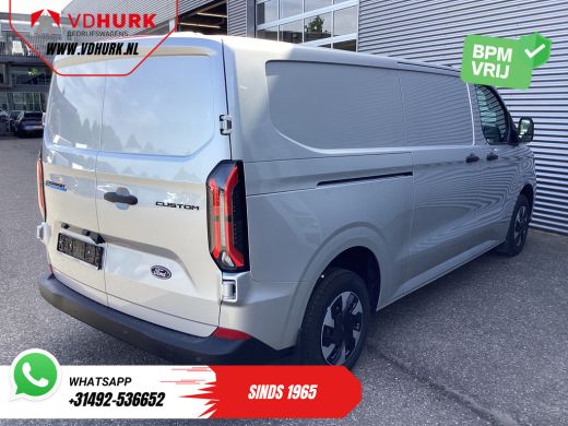 Ford E-Transit Custom L2 Trend 330 WLTP LED/ Snellader/ Standkachel/ Stoelverw./ Carplay/ Camera/ Climate ActivLease financial lease