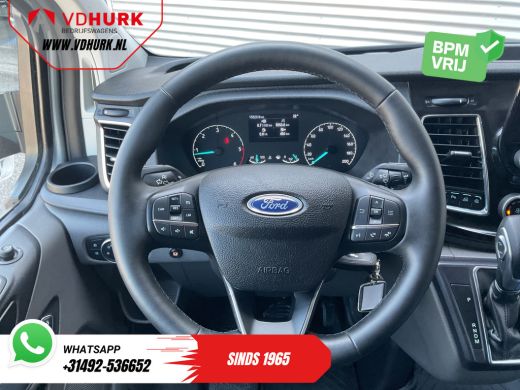 Ford Transit Custom 2.0 TDCI 130 pk Aut. L2 DC Dubbel Cabine 2xSchuifdeur/ NL Auto/ Carplay/ Leder/ Stoelverw./ Navi/... ActivLease financial lease