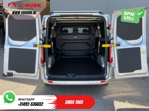 Ford Transit Custom 2.0 TDCI 130 pk Aut. L2 DC Dubbel Cabine 2xSchuifdeur/ NL Auto/ Carplay/ Leder/ Stoelverw./ Navi/... ActivLease financial lease