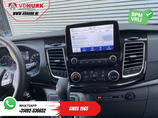 Ford Transit Custom 2.0 TDCI 170 pk Aut. L2 DC Dubbel Cabine 2xSchuifdeur/ Carplay/ Stoelverw./ Navi/ Airco/ Camera/ ... ActivLease financial lease