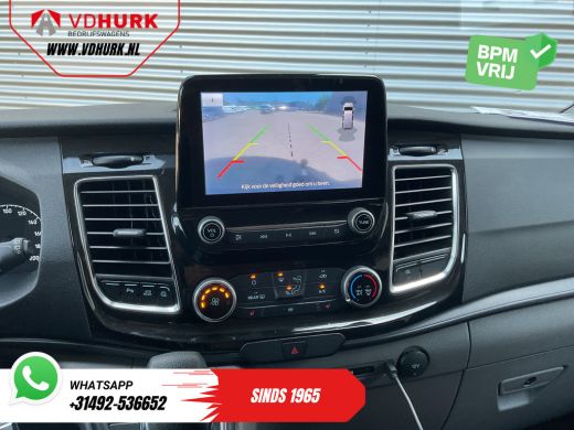 Ford Transit Custom 2.0 TDCI 170 pk Aut. L2 DC Dubbel Cabine 2xSchuifdeur/ Carplay/ Stoelverw./ Navi/ Airco/ Camera/ ... ActivLease financial lease