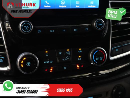 Ford Transit Custom 2.0 TDCI 170 pk Aut. L2 DC Dubbel Cabine 2xSchuifdeur/ Carplay/ Stoelverw./ Navi/ Airco/ Camera/ ... ActivLease financial lease
