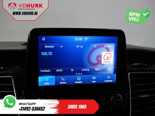 Ford Transit Custom 2.0 TDCI 170 pk Aut. L2 DC Dubbel Cabine 2xSchuifdeur/ Carplay/ Stoelverw./ Navi/ Airco/ Camera/ ... ActivLease financial lease