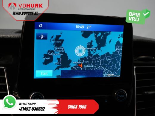 Ford Transit Custom 2.0 TDCI 170 pk Aut. L2 DC Dubbel Cabine 2xSchuifdeur/ Carplay/ Stoelverw./ Navi/ Airco/ Camera/ ... ActivLease financial lease