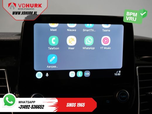 Ford Transit Custom 2.0 TDCI 170 pk Aut. L2 DC Dubbel Cabine 2xSchuifdeur/ Carplay/ Stoelverw./ Navi/ Airco/ Camera/ ... ActivLease financial lease