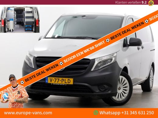 Mercedes-Benz Vito 114 CDI 136pk Compact 9G Automaat 2x Schuifdeur/LED/Camera/Inrichting 07-2022