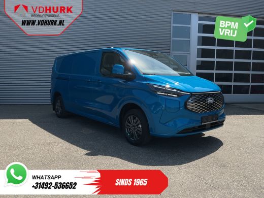 Ford E-Transit Custom 218 pk 330 km WLTP L2 Limited B&O/ Adapt.Cruise/ Elek.Trekhaak/ Standkachel/ Stoelverw./ Stuurver...