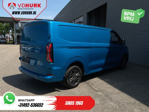 Ford E-Transit Custom 218 pk 330 km WLTP L2 Limited B&O/ Adapt.Cruise/ Elek.Trekhaak/ Standkachel/ Stoelverw./ Stuurver... ActivLease financial lease
