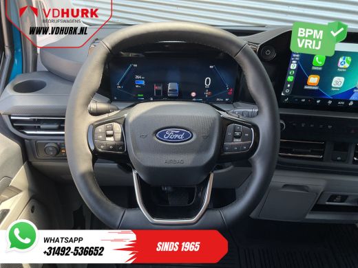 Ford E-Transit Custom 218 pk 330 km WLTP L2 Limited B&O/ Adapt.Cruise/ Elek.Trekhaak/ Standkachel/ Stoelverw./ Stuurver... ActivLease financial lease