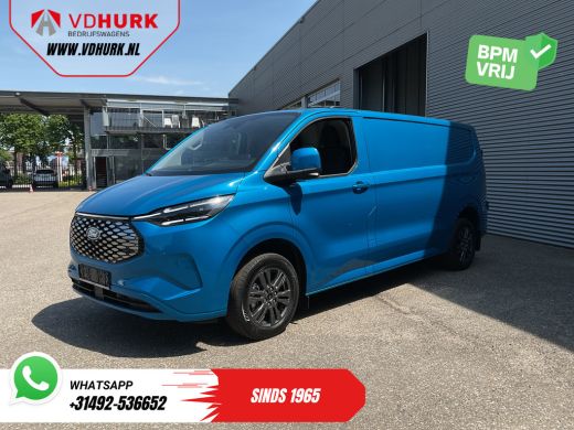 Ford E-Transit Custom 218 pk 330 km WLTP L2 Limited B&O/ Adapt.Cruise/ Elek.Trekhaak/ Standkachel/ Stoelverw./ Stuurver... ActivLease financial lease