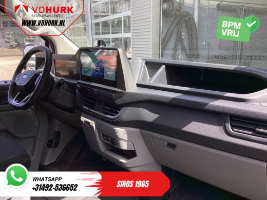 Ford E-Transit Custom L2 330 km WLTP Garantie t/m 2028/ LED/ Snellader/ Standkachel/ Stoelverw./ Stuurverw./ Carplay/ C... ActivLease financial lease