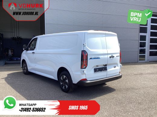 Ford E-Transit Custom L2 330 km WLTP Garantie t/m 2028/ LED/ Snellader/ Standkachel/ Stoelverw./ Stuurverw./ Carplay/ C... ActivLease financial lease