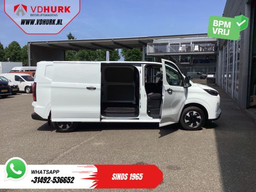 Ford E-Transit Custom L2 330 km WLTP Garantie t/m 2028/ LED/ Snellader/ Standkachel/ Stoelverw./ Stuurverw./ Carplay/ C... ActivLease financial lease
