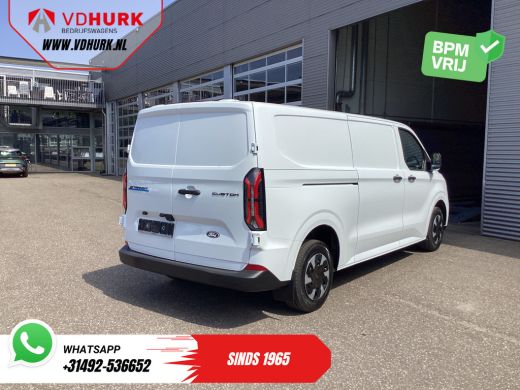 Ford E-Transit Custom L2 330 km WLTP Garantie t/m 2028/ LED/ Snellader/ Standkachel/ Stoelverw./ Stuurverw./ Carplay/ C... ActivLease financial lease