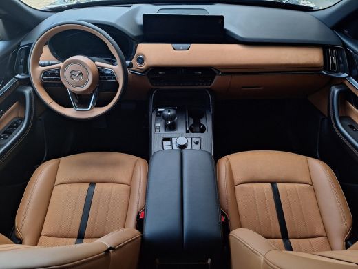 Mazda CX-60 2.5 e-SkyActiv PHEV Homura Business Edition | Tan Interieur | Draadloze apple carplay android aut... ActivLease financial lease