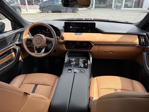 Mazda CX-80 2.5 e-SkyActiv PHEV Homura Business Edition 6p. | Captain seats | Tan leather | BOSE Audio | 360 ... ActivLease financial lease