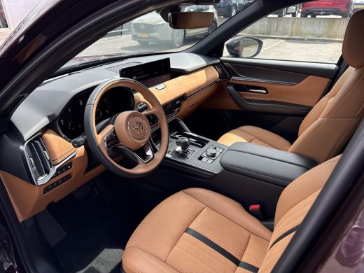 Mazda CX-80 2.5 e-SkyActiv PHEV Homura Business Edition 6p. | Captain seats | Tan leather | BOSE Audio | 360 ... ActivLease financial lease
