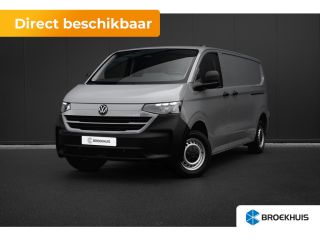 Volkswagen e-Transporter Bestelwagen L2 64kWh | Dubbele Schuifdeur | 4-Seizoenen banden | Trekhaak | Laadruimte betimmering
