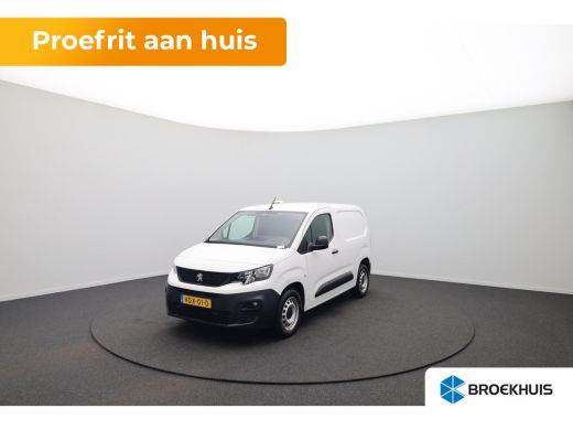 Peugeot Partner 1.5 BlueHDI Premium Trekhaak | houten Laadvloer | Carplay | Airco | Cruise | 2 zitplaatsen | 2 zi...
