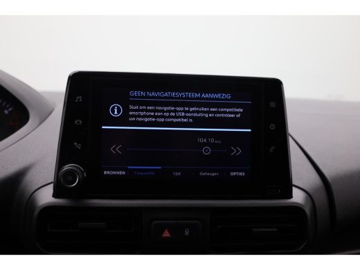 Peugeot Partner 1.5 BlueHDI Premium Trekhaak | houten Laadvloer | Carplay | Airco | Cruise | 2 zitplaatsen | 2 zi... ActivLease financial lease