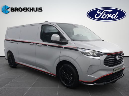 Ford Transit Custom Grey Platinum 320 L2 Plug-in Hybrid | 0.99% Financial Lease | Maxton | Leder | 17''' | Navigatie ... ActivLease financial lease