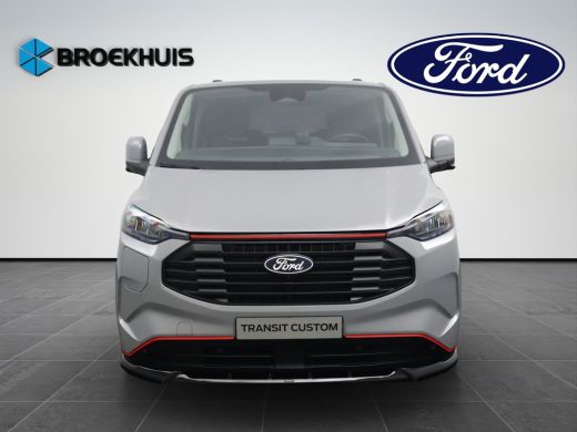 Ford Transit Custom Grey Platinum 320 L2 Plug-in Hybrid | 0.99% Financial Lease | Maxton | Leder | 17''' | Navigatie ... ActivLease financial lease