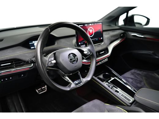 Skoda Enyaq Coupe 80 IV RS 300PK | SOH 92% | PANORAMA DAK | STUUR+STOELVERW. | 360 CAM. | MEMORY | APP. CONNECT | A... ActivLease financial lease