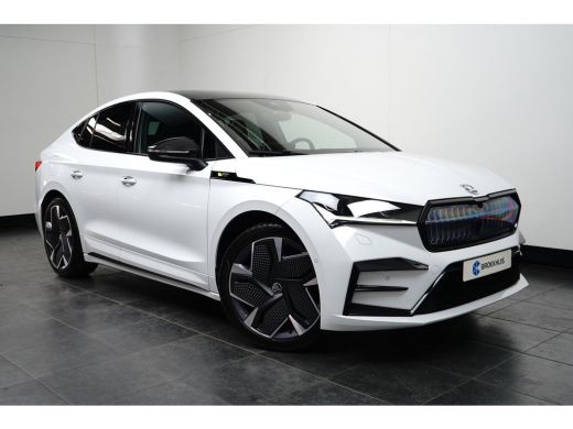 Skoda Enyaq Coupe 80 IV RS 300PK | SOH 92% | PANORAMA DAK | STUUR+STOELVERW. | 360 CAM. | MEMORY | APP. CONNECT | A... ActivLease financial lease