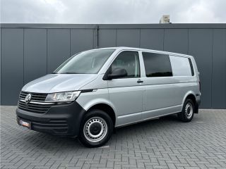 Volkswagen Transporter 2.0 TDI 150 PK DSG AUTOMAAT HIGLINE / ** 19.778 KM ** / DUBBELE CABINE / ADAPTIVE CRUISE / TREKHA...