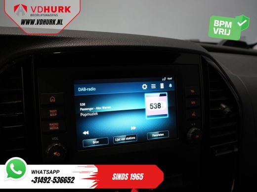 Mercedes-Benz Vito 119 CDI Aut. XL L3 DC Dubbel Cabine/ LED/ 2.5t Trekverm./ Alarm III/ Stoelverw./ Carplay/ Navi/ C... ActivLease financial lease