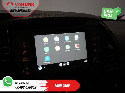 Mercedes-Benz Vito 119 CDI Aut. XL L3 DC Dubbel Cabine/ LED/ 2.5t Trekverm./ Alarm III/ Stoelverw./ Carplay/ Navi/ C... ActivLease financial lease
