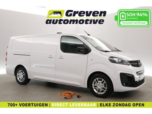 Opel Vivaro-e 75 kWh L3H1 | Snelladen | SOH 94% | Airco | Cruise | Camera | Carplay | Parkeersens.