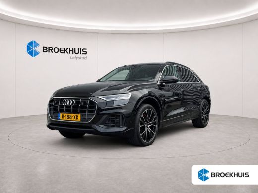 Audi Q8 55 TFSIe 381PK QUATTRO PRO LINE ADVANCED AUTOMAAT / NAVI / LEDER / CLIMA / FULL-LED / PDC / 22" L...