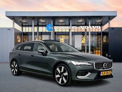 Volvo  V60 T6 Recharge Ultra Bright | 19" | Geventileerd Nappa | Stoelmassage | Bowers & Wilkins | Head-Up |... ActivLease financial lease