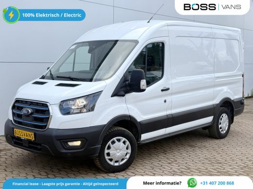 Ford E-Transit 68kWh 184PK L2H2 334km WLTP 96,5% (SOH) Climate Control Cruise Control CarPlay Navigatie Parkeers...