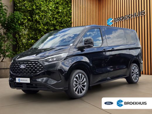 Ford Tourneo Custom Custom Transit 340 2.5 PHEV L1H1 Titanium X Panoramadak | Trekhaak | Leder | 8 persoons | Elektri...