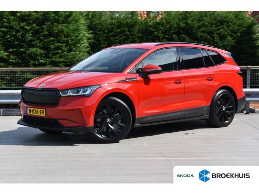 Skoda Enyaq iV 80 204PK | TREKHAAK | CAMERA | STUUR+STOELVERW. | APP. CONNECT | ADAPT.CRUISE | FULL LED | CLIMAT...