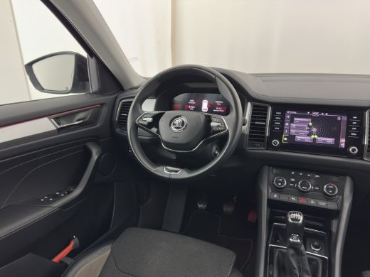 Skoda Kodiaq 1.5 TSI Business Edition (INCL-BTW) *LEATHER-FABRIC | FULL-LED | DIGI-COCKPIT | CAMERA | KEYLESS ... ActivLease financial lease