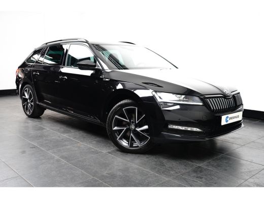 Skoda Superb Combi 1.4 TSI 218PK DSG-6 Sportline iV | CAMERA | FULL LED | STUUR + STOELVERW. | 18 INCH | APP C... ActivLease financial lease