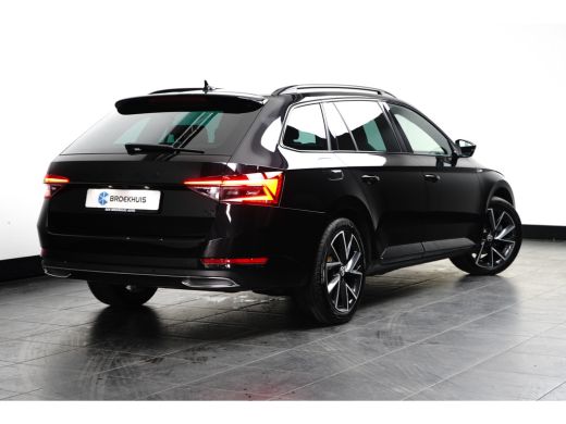 Skoda Superb Combi 1.4 TSI 218PK DSG-6 Sportline iV | CAMERA | FULL LED | STUUR + STOELVERW. | 18 INCH | APP C... ActivLease financial lease