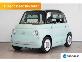 Fiat Topolino Verde Vita | Nieuw uit voorraad leverbaar! | Vanaf 16 Jaar | Panoramadak | LED |