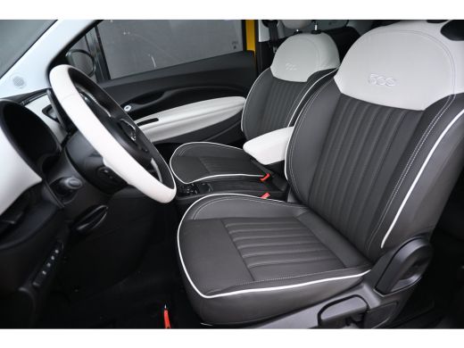 Fiat 500 1.0 Hybrid La Prima Demo-Deal! | Navigatie | JBL | Panoramadak | Stoelverwarming | Leder | !! ActivLease financial lease