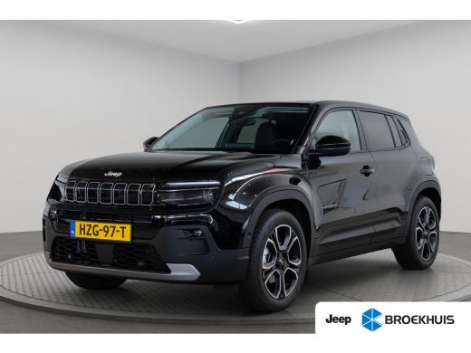 Jeep Avenger 1.2 e-Hybrid Summit | Tot 8 Jaar Garantie | Camera | Navigatie | Elektrishe Achterklep | Stoelver...