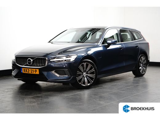 Volvo  V60 2.0 T6 Recharge AWD Inscription 390pk | Trekhaak | Leder | Stoelverwarming | Apple Carplay