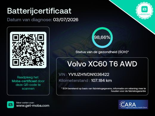 Volvo  XC60 2.0 T6 Plug-in hybrid AWD Inscription Expression | Trekhaak | Panoramadak | Lederen bekleding | S... ActivLease financial lease