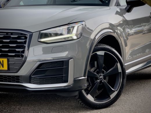 Audi Q2 1.4 TFSI AUT7 S-LINE. PANODAK BLACK EDITION VOL-LEDER 19 INCH-LMV NAVI LED PDC ActivLease financial lease