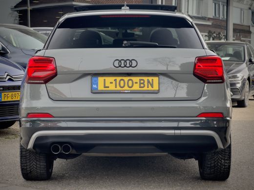 Audi Q2 1.4 TFSI AUT7 S-LINE. PANODAK BLACK EDITION VOL-LEDER 19 INCH-LMV NAVI LED PDC ActivLease financial lease